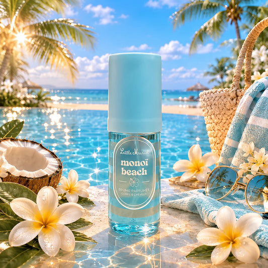✨ BRUME PARFUMEE  CORPS & CHEVEUX MONOÏ BEACH LITTLE MARCEL 🌺