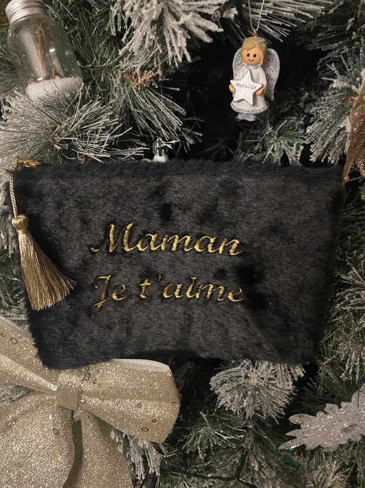 Trousse "moumoutte" noire